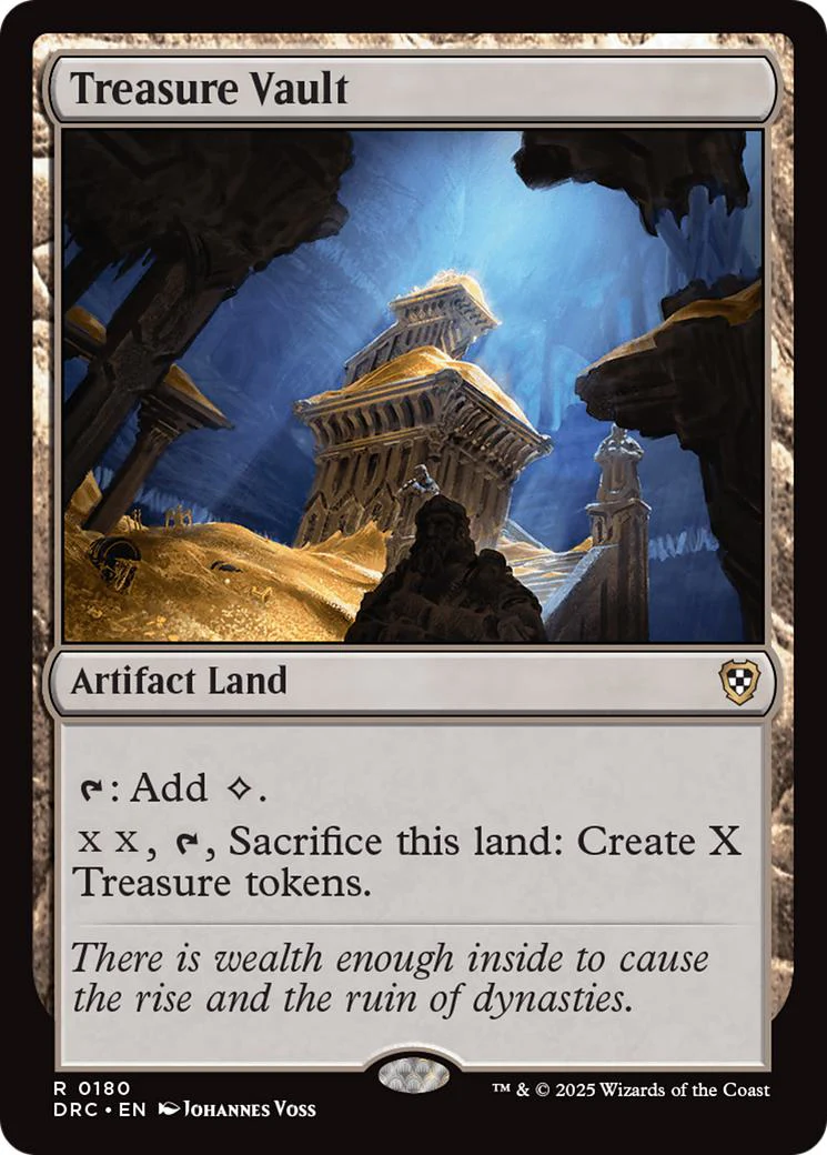 Treasure Vault [180] [Aetherdrift: Commander] [Non-Foil]