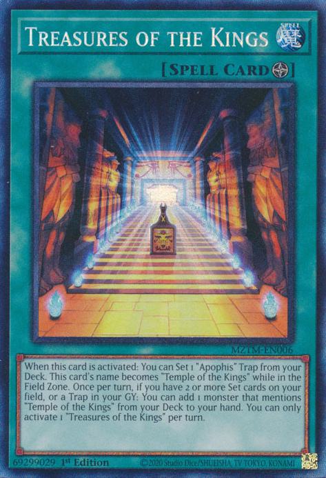 Treasures of the Kings - MZTM-EN006 - Collector's Rare - 1st Edition