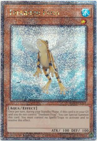 Treeborn Frog - RA03-EN161 - Quarter Century Secret Rare - 1st Edition