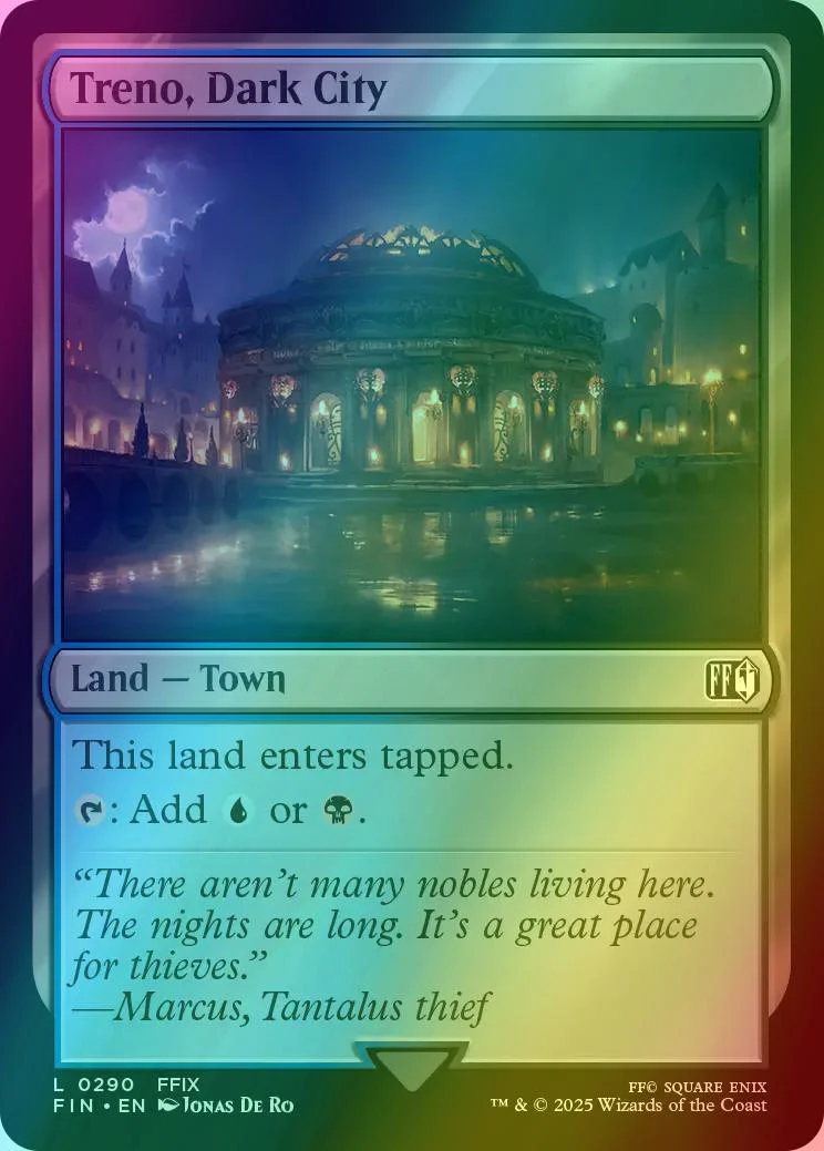 Treno, Dark City [290] [FINAL FANTASY] [Foil]