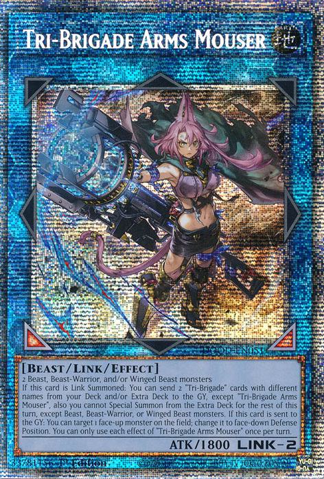 Tri-Brigade Arms Mouser - DOOD-EN051 - Starlight Rare - 1st Edition