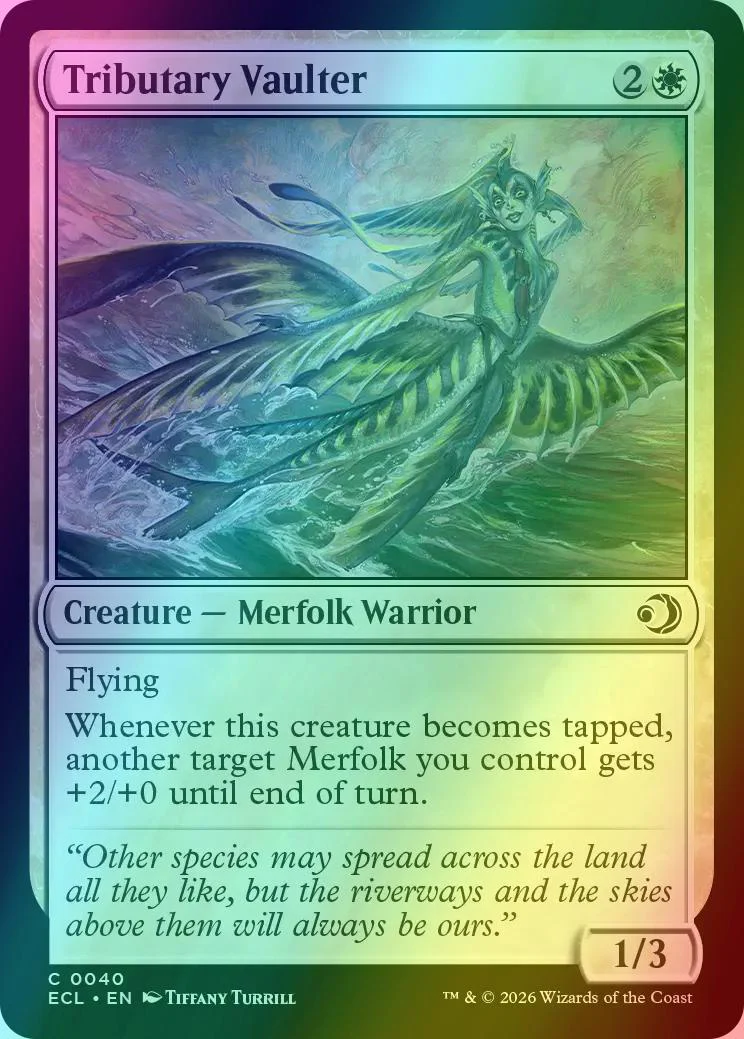 Tributary Vaulter [40] [Lorwyn Eclipsed] [Foil]