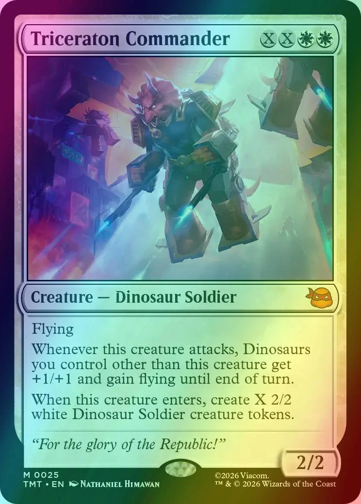 Triceraton Commander [25] [Teenage Mutant Ninja Turtles] [Foil]