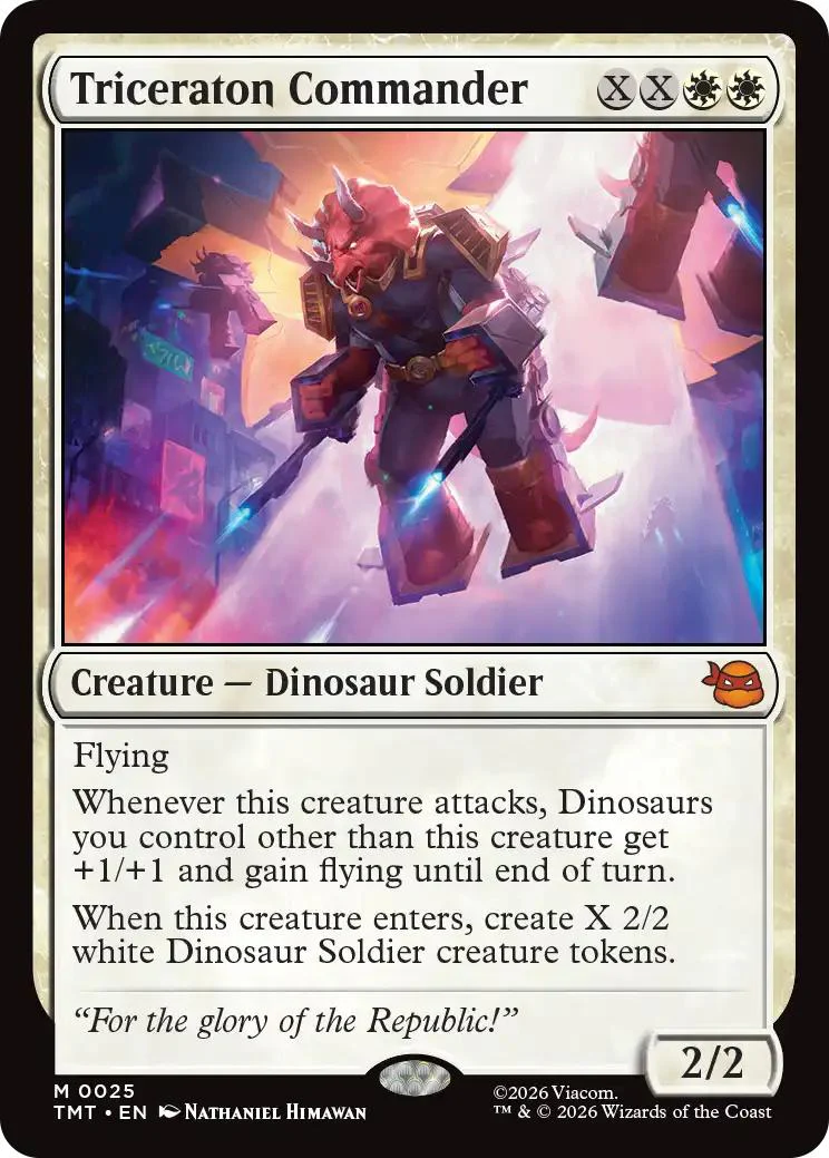 Triceraton Commander [25] [Teenage Mutant Ninja Turtles] [Non-Foil]