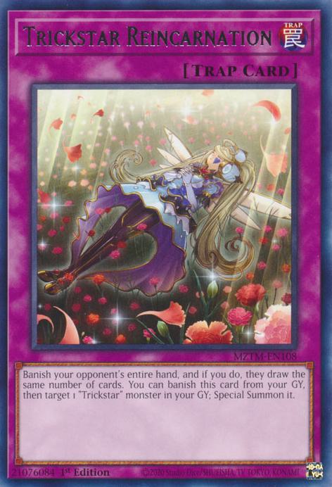 Trickstar Reincarnation - MZTM-EN108 - Rare - 1st Edition