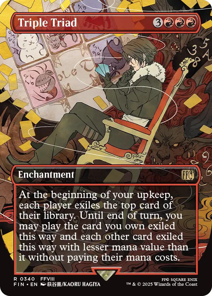 Triple Triad [340] [Borderless] [FINAL FANTASY] [Non-Foil]