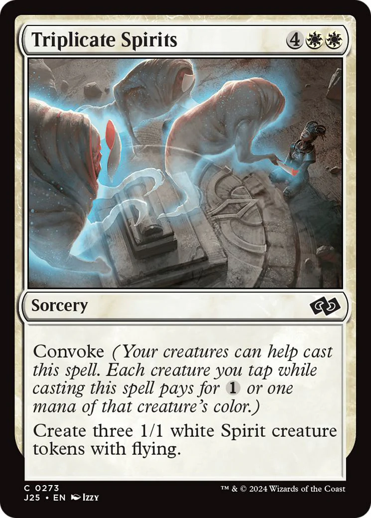 Triplicate Spirits [273] [Foundations: Jumpstart] [Non-Foil]