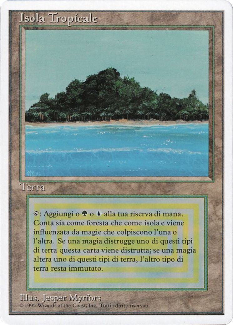 Tropical Island - Italian [288] [Revised Edition] [Non-Foil]