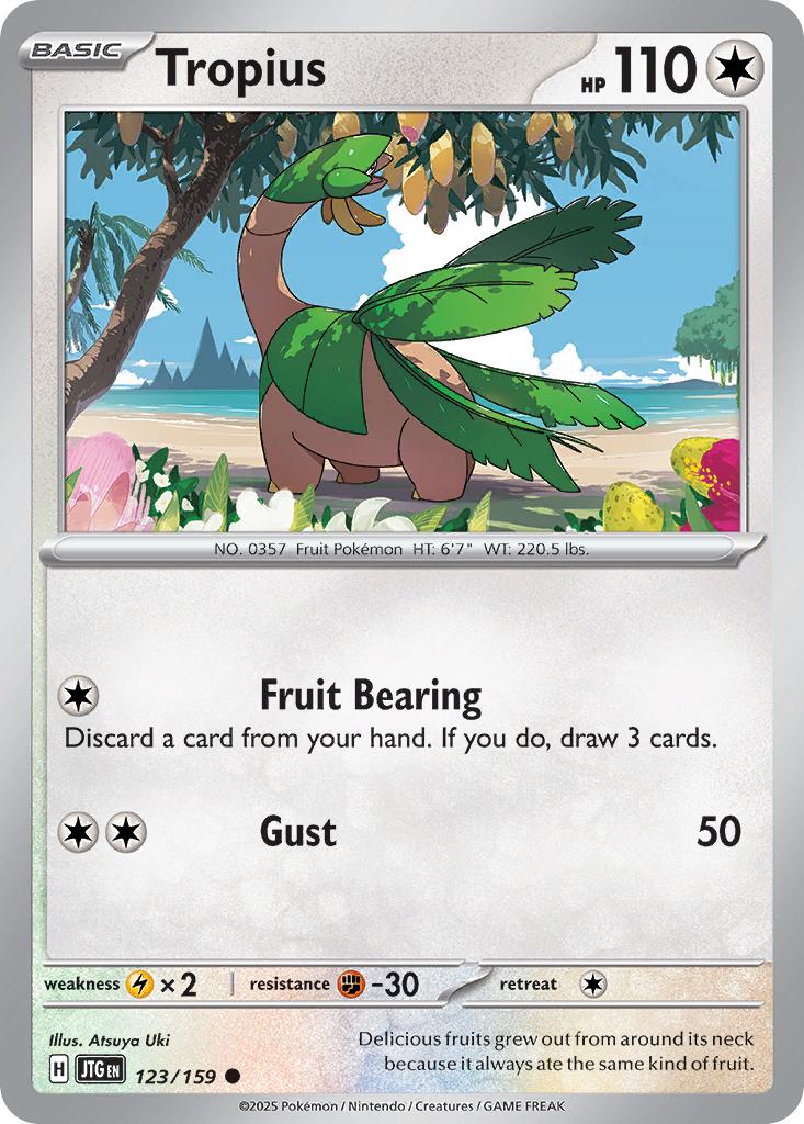 Tropius - 123/159 - Common [sv09-123] [Non-Holo]
