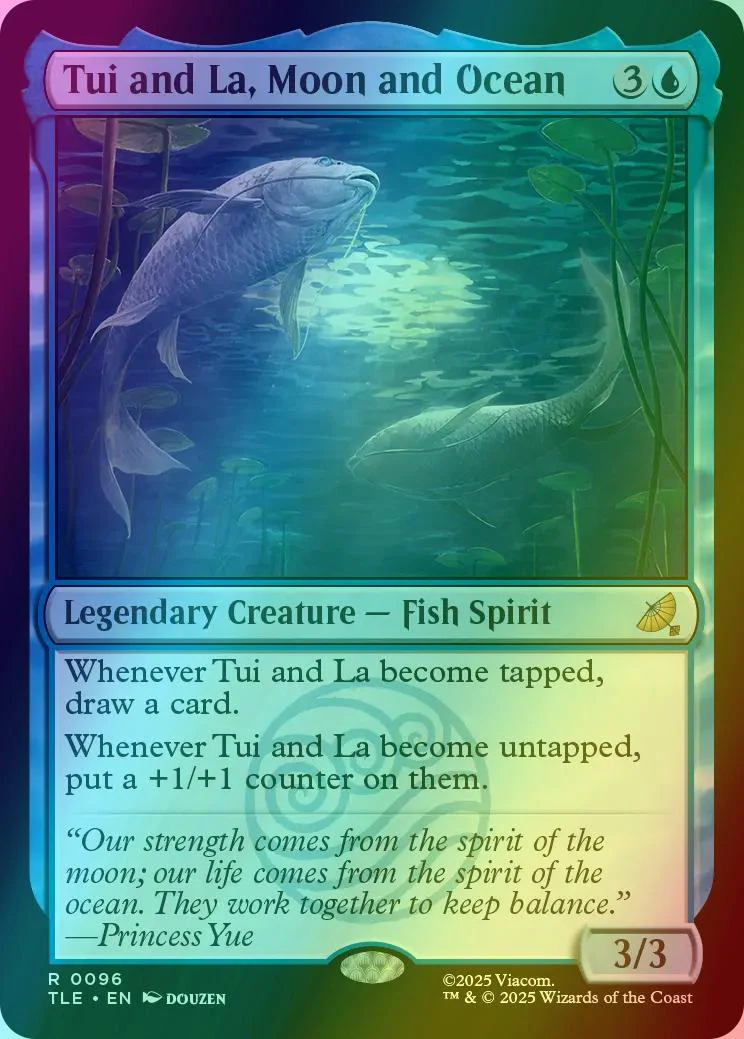 Tui and La, Moon and Ocean [96] [Avatar: The Last Airbender Eternal] [Foil]