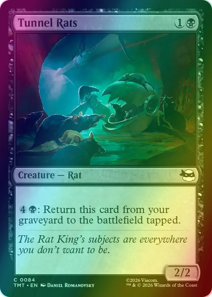 Tunnel Rats [84] [Teenage Mutant Ninja Turtles] [Foil]