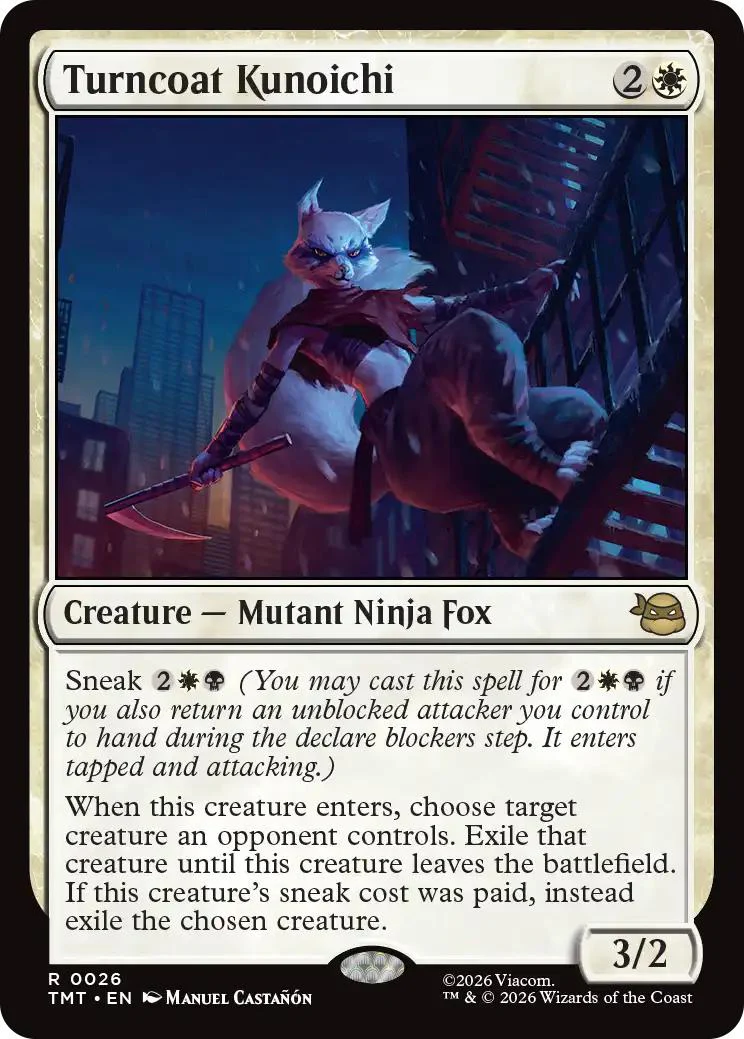 Turncoat Kunoichi [26] [Teenage Mutant Ninja Turtles] [Non-Foil]