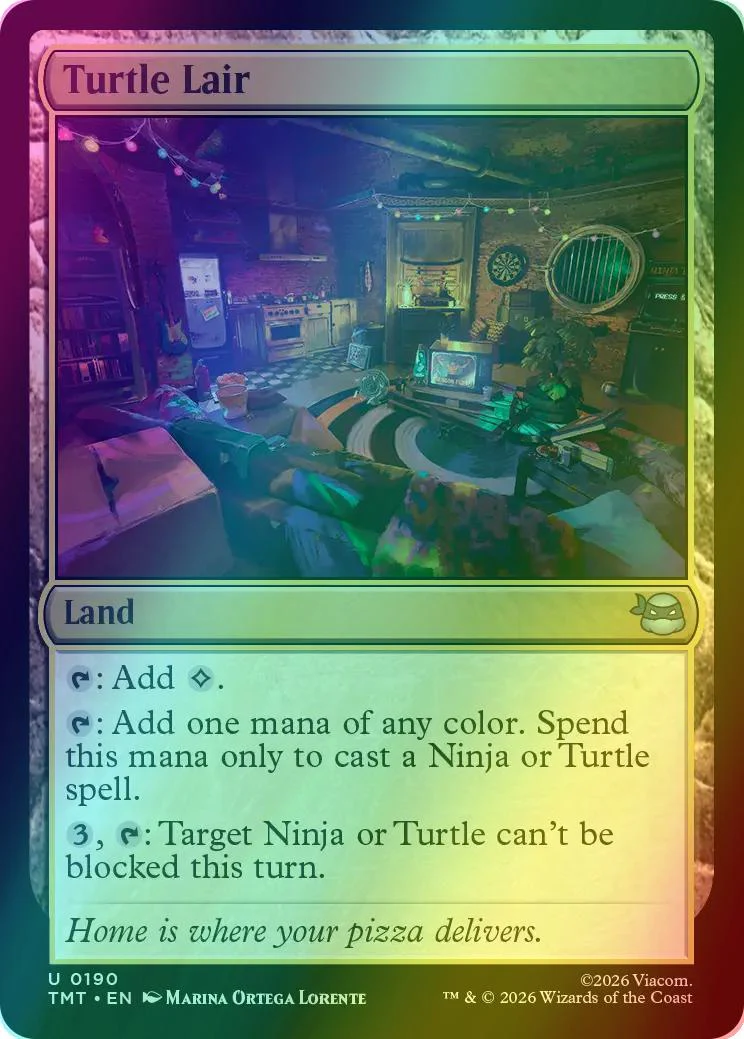 Turtle Lair [190] [Teenage Mutant Ninja Turtles] [Foil]