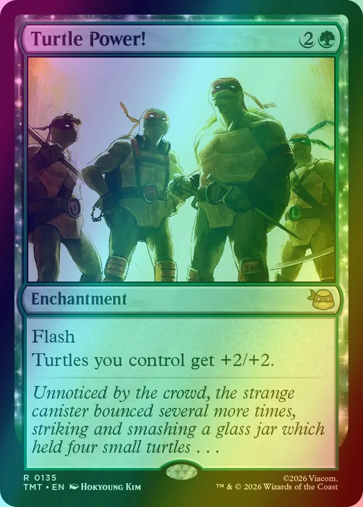 Turtle Power! [135] [Teenage Mutant Ninja Turtles] [Foil]