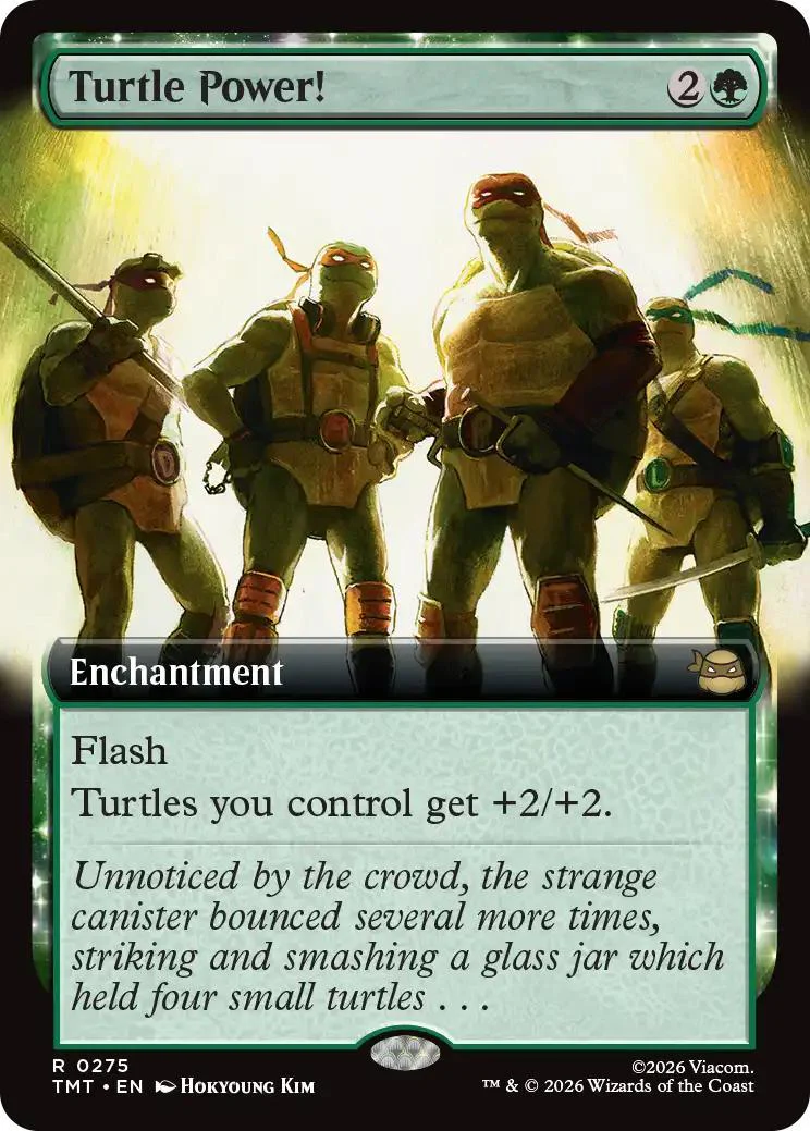 Turtle Power! [275] [Extended Art] [Teenage Mutant Ninja Turtles] [Non-Foil]