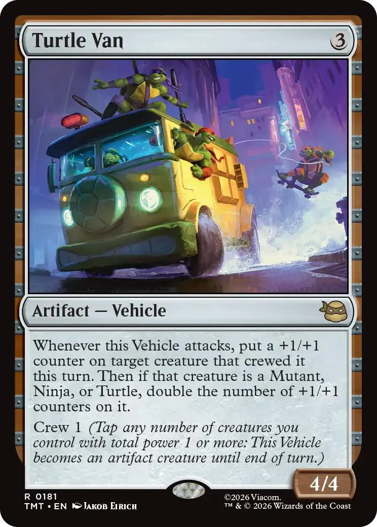 Turtle Van [181] [Teenage Mutant Ninja Turtles] [Non-Foil]