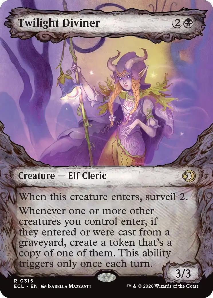 Twilight Diviner [315] [Fable Frame] [Lorwyn Eclipsed] [Non-Foil]