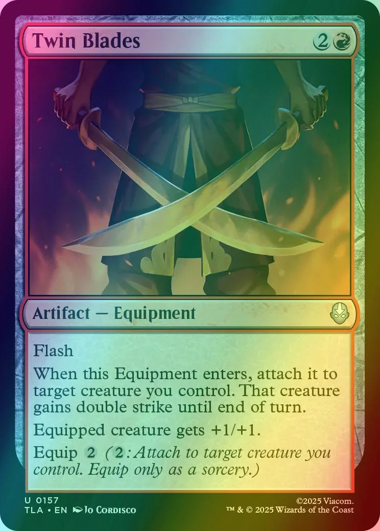 Twin Blades [157] [Avatar: The Last Airbender] [Foil]