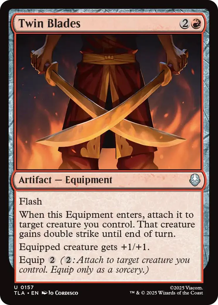 Twin Blades [157] [Avatar: The Last Airbender] [Non-Foil]