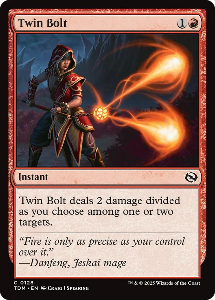 Twin Bolt [128] [Tarkir: Dragonstorm] [Non-Foil]