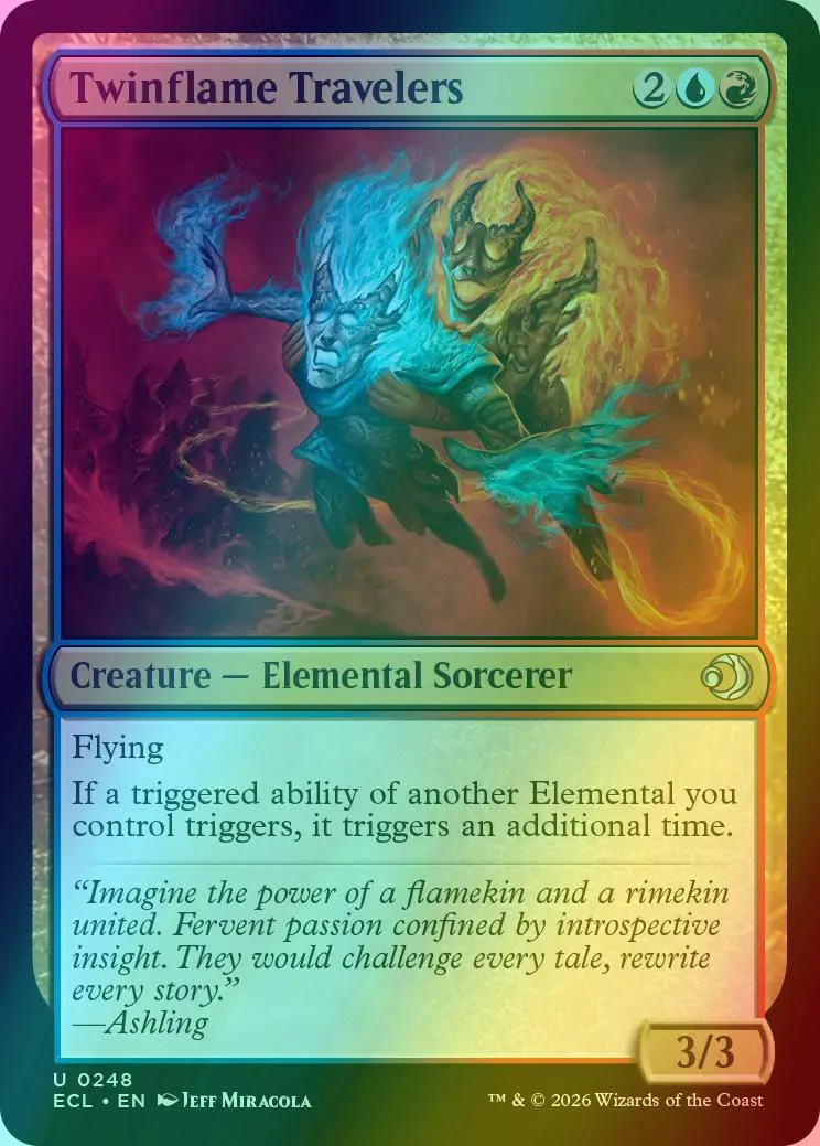 Twinflame Travelers [248] [Lorwyn Eclipsed] [Foil]