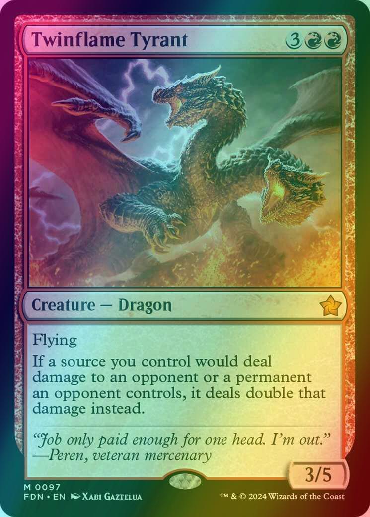Twinflame Tyrant [97] [Foundations] [Foil]