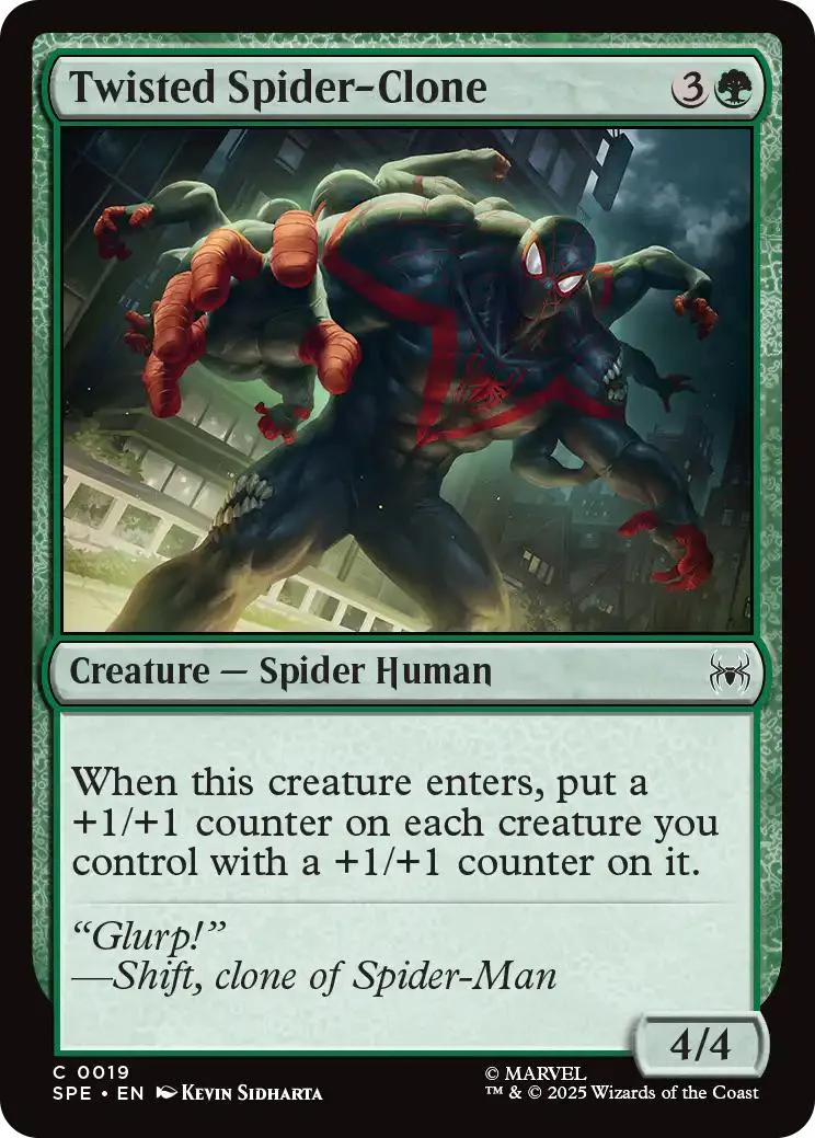 Twisted Spider-Clone [19] [Marvel's Spider-Man Eternal] [Non-Foil]