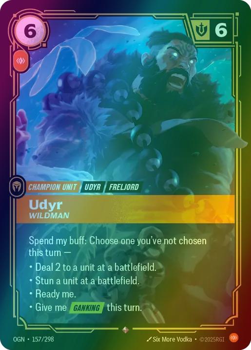 Udyr - Wildman - 157/298 [Origins] [Foil]