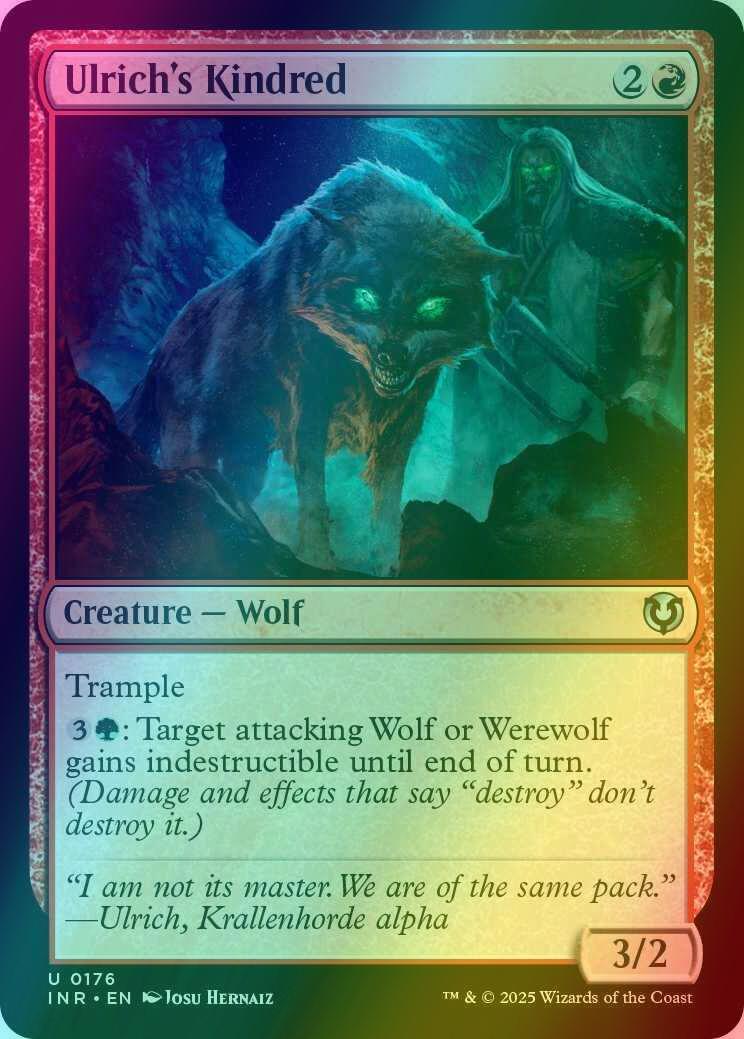 Ulrich's Kindred [176] [Innistrad Remastered] [Foil]