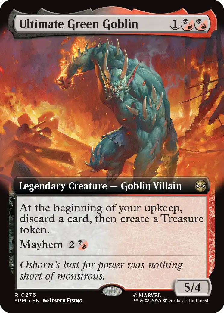 Ultimate Green Goblin [276] [Extended Art] [Marvel's Spider-Man] [Non-Foil]