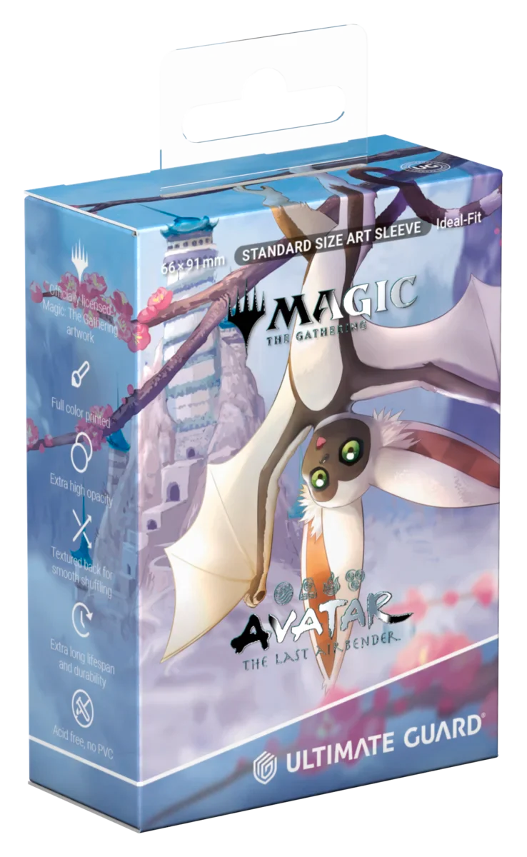 Ultimate Guard Art Sleeves - Standard Size - 100ct - Avatar : The Last Airbender - Momo, Rambunctious Rascal