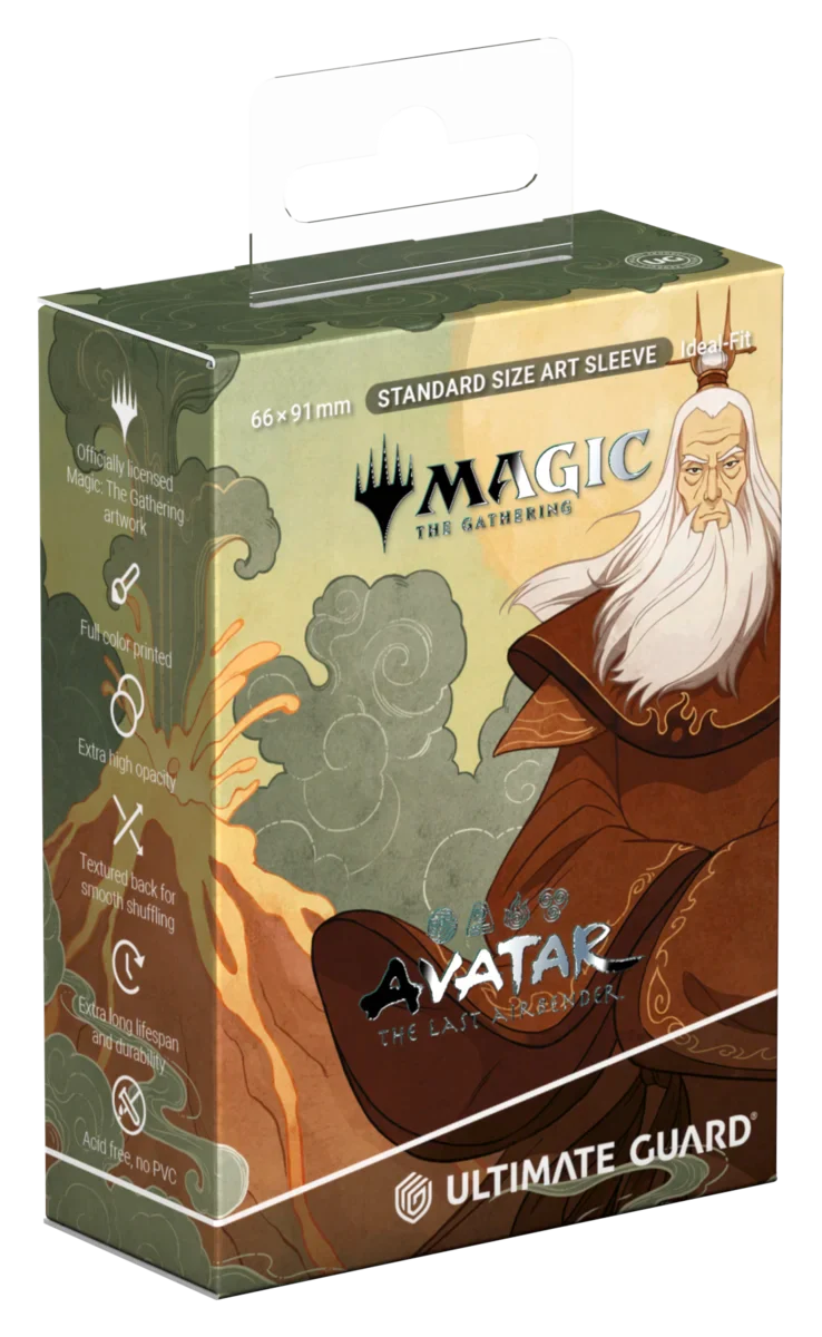 Ultimate Guard Art Sleeves - Standard Size - 100ct - Avatar : The Last Airbender - The Legend of Roku