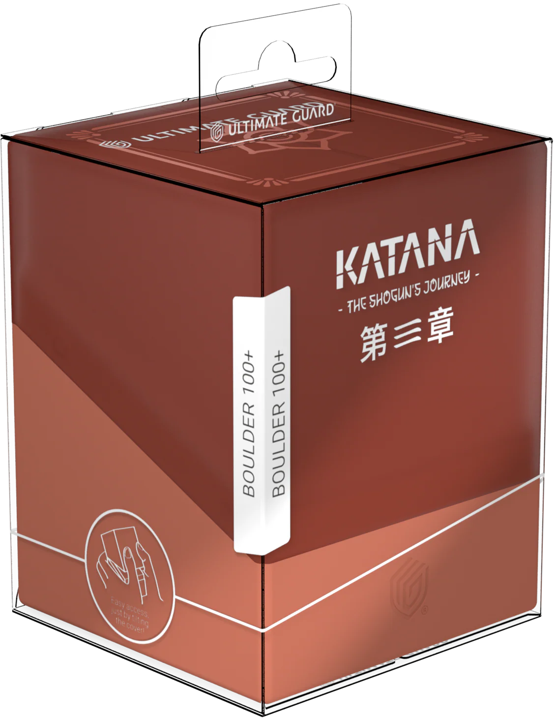 Ultimate Guard Boulder Deck Case - 100+ - Katana: The Shogun's Journey - Kousei