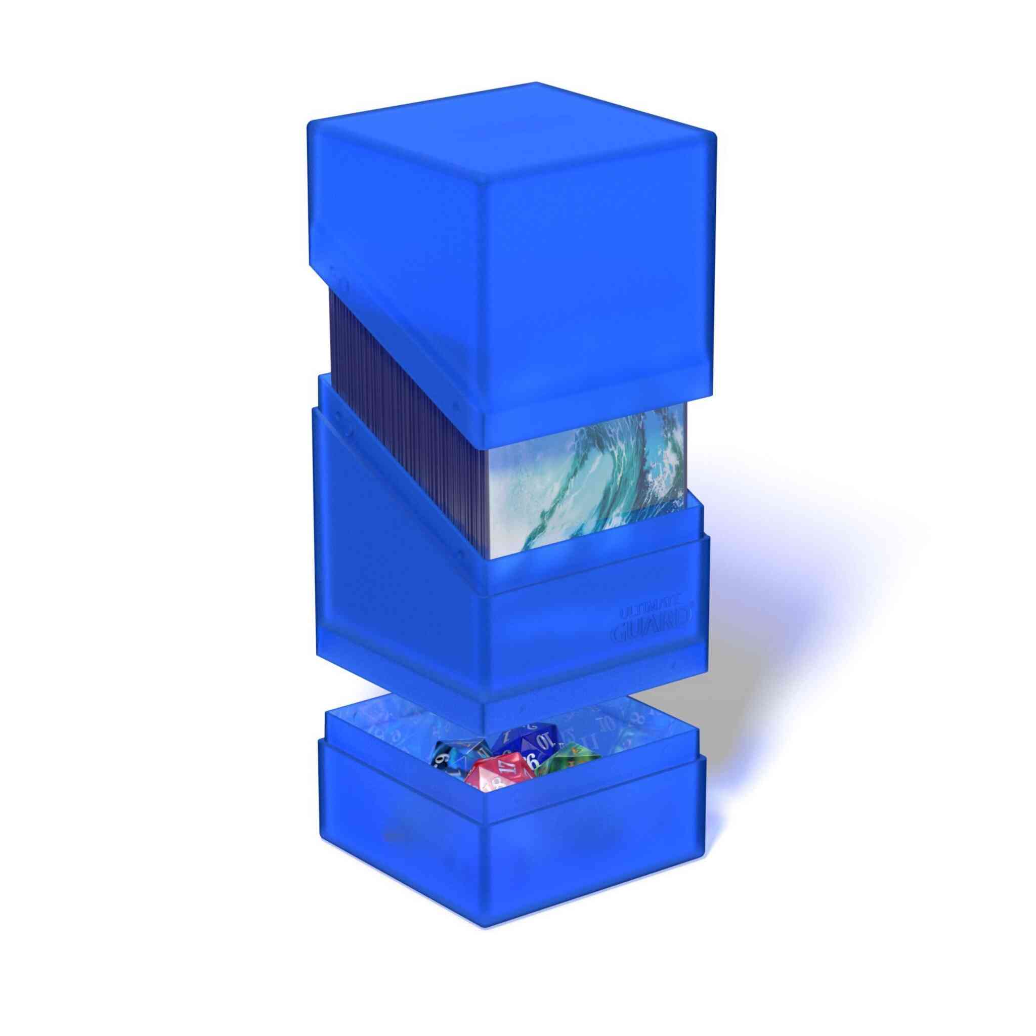 Ultimate Guard Boulder'n'Tray Deck Case - 100+ - Sapphire - Image 2