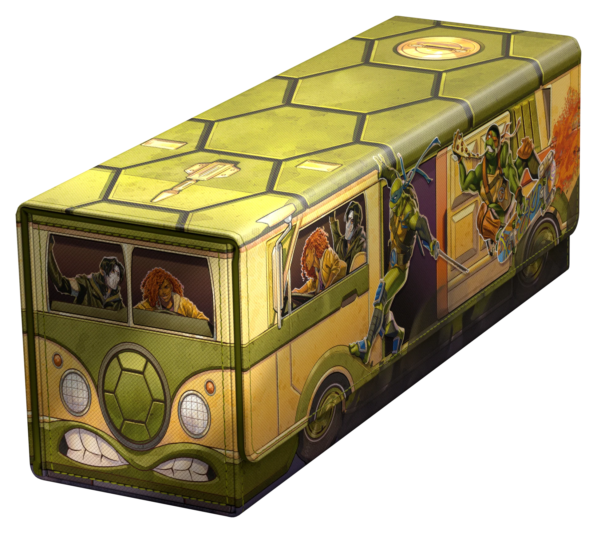 Ultimate Guard MTG Arkhive Xenoskin Deck Case - 400+ - Teenage Mutant Ninja Turtles - Turtles Van