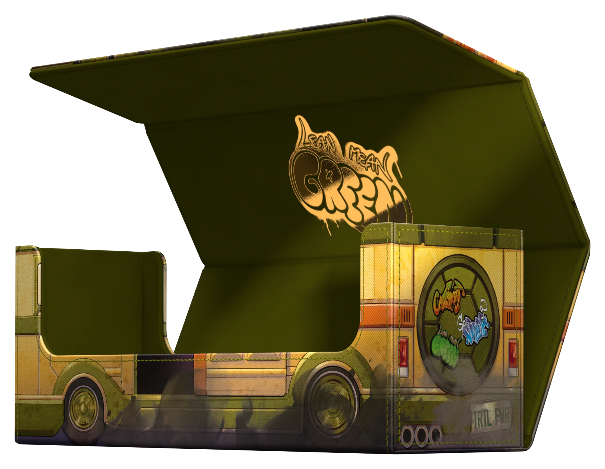 Ultimate Guard MTG Arkhive Xenoskin Deck Case - 400+ - Teenage Mutant Ninja Turtles - Turtles Van - Image 2