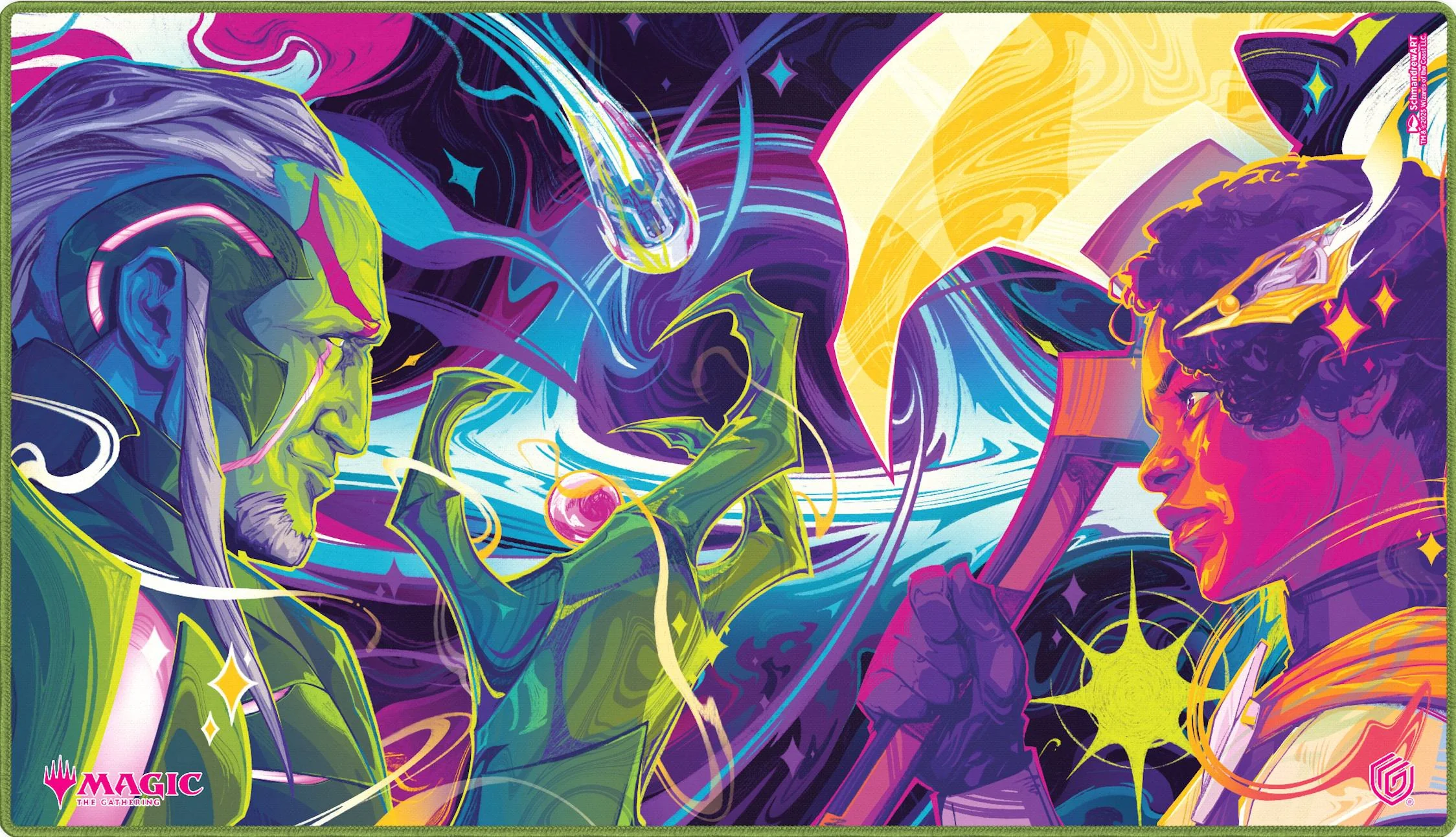 Ultimate Guard MTG Playmat - Edge of Eternities - Haliya and Tezzeret
