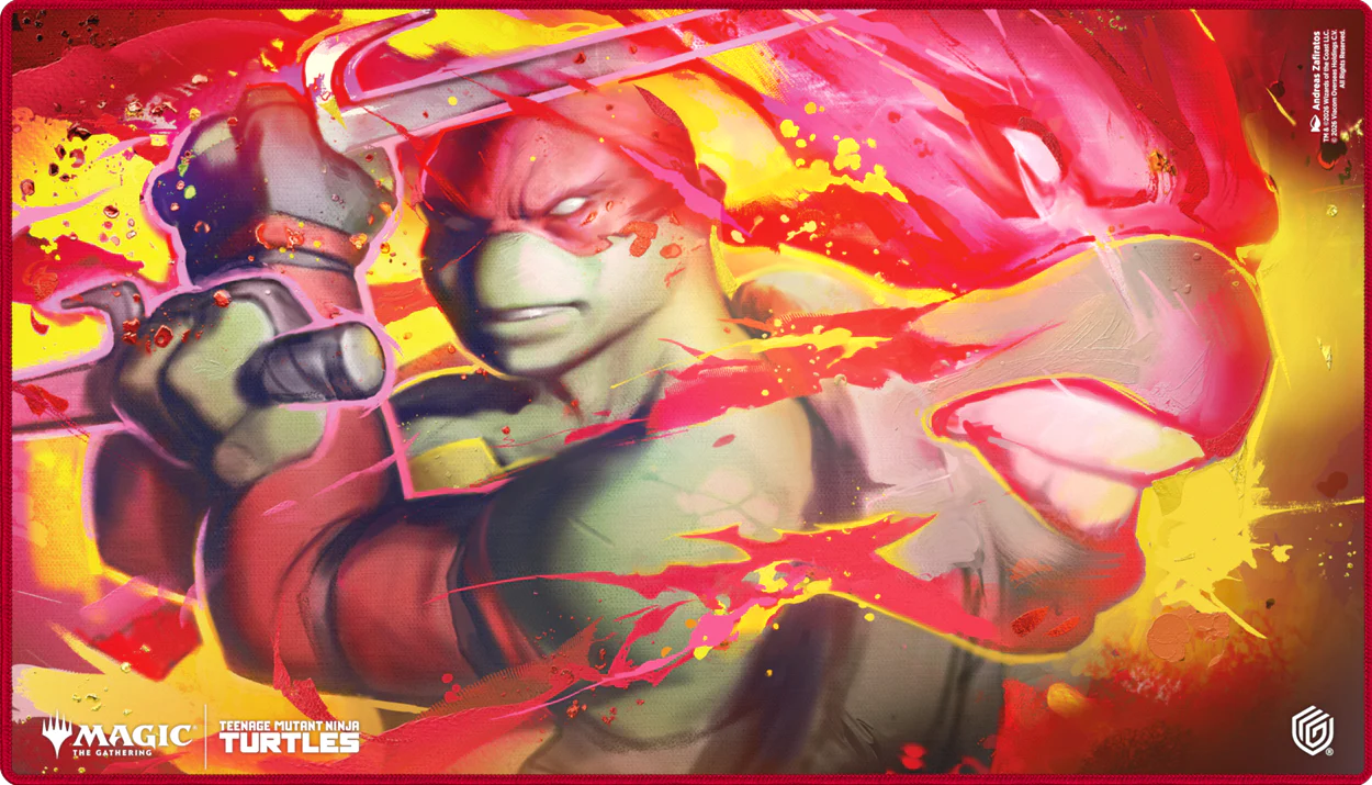 Ultimate Guard MTG Playmat - Teenage Mutant Ninja Turtles - Raphael's Technique