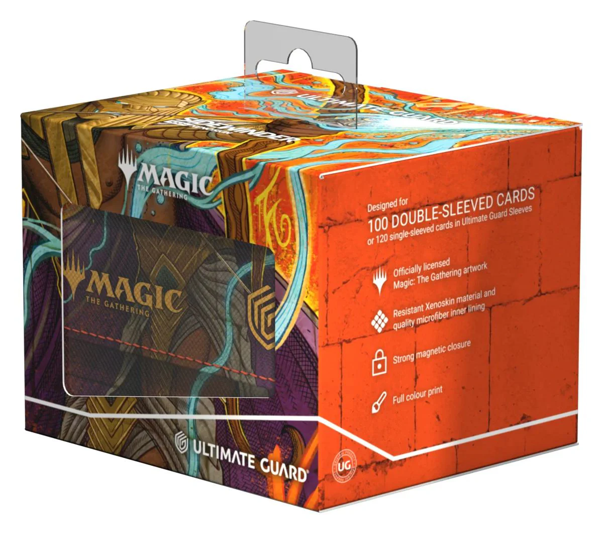 Ultimate Guard MTG Sidewinder Xenoskin Deck Case - 100+ - Aetherdrift - Ketramose, the New Dawn