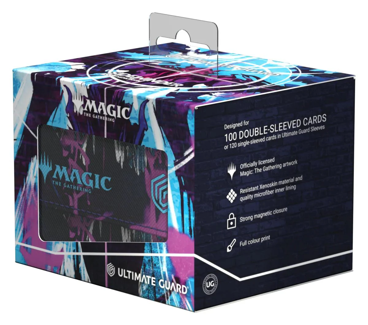 Ultimate Guard MTG Sidewinder Xenoskin Deck Case - 100+ - Aetherdrift - Oildeep Gearhulk