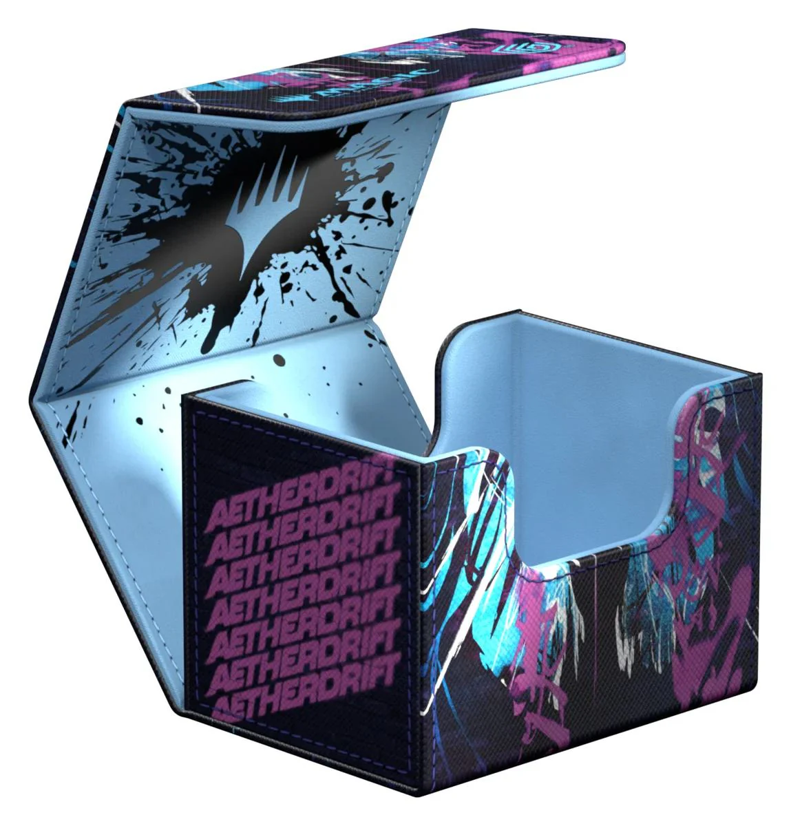 Ultimate Guard MTG Sidewinder Xenoskin Deck Case - 100+ - Aetherdrift - Oildeep Gearhulk - Image 2