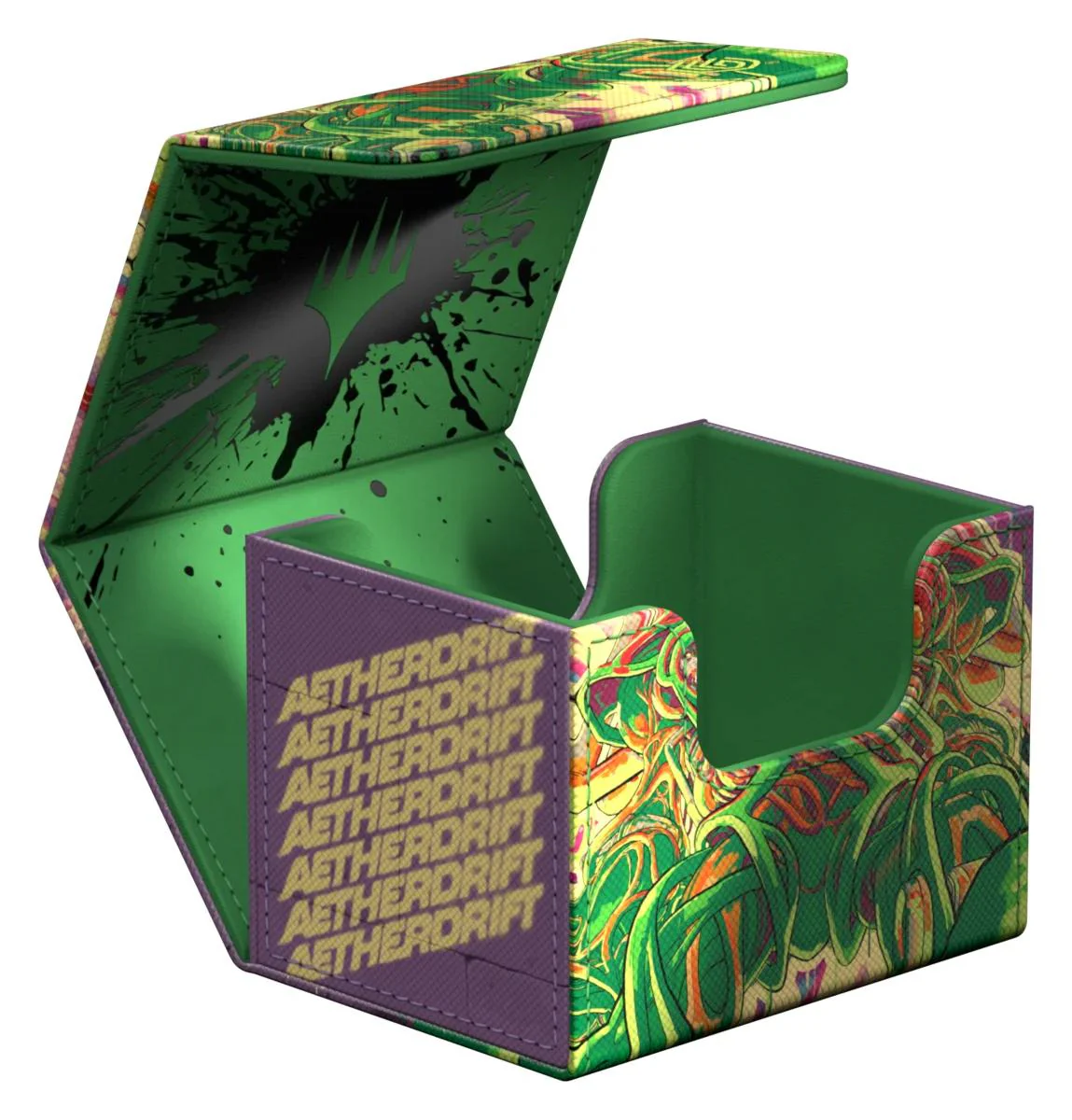 Ultimate Guard MTG Sidewinder Xenoskin Deck Case - 100+ - Aetherdrift - Pyrewood Gearhulk - Image 2