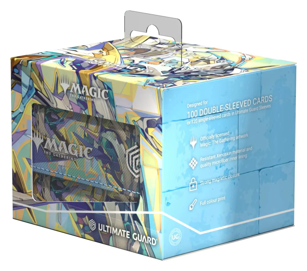 Ultimate Guard MTG Sidewinder Xenoskin Deck Case - 100+ - Aetherdrift - Riptide Gearhulk