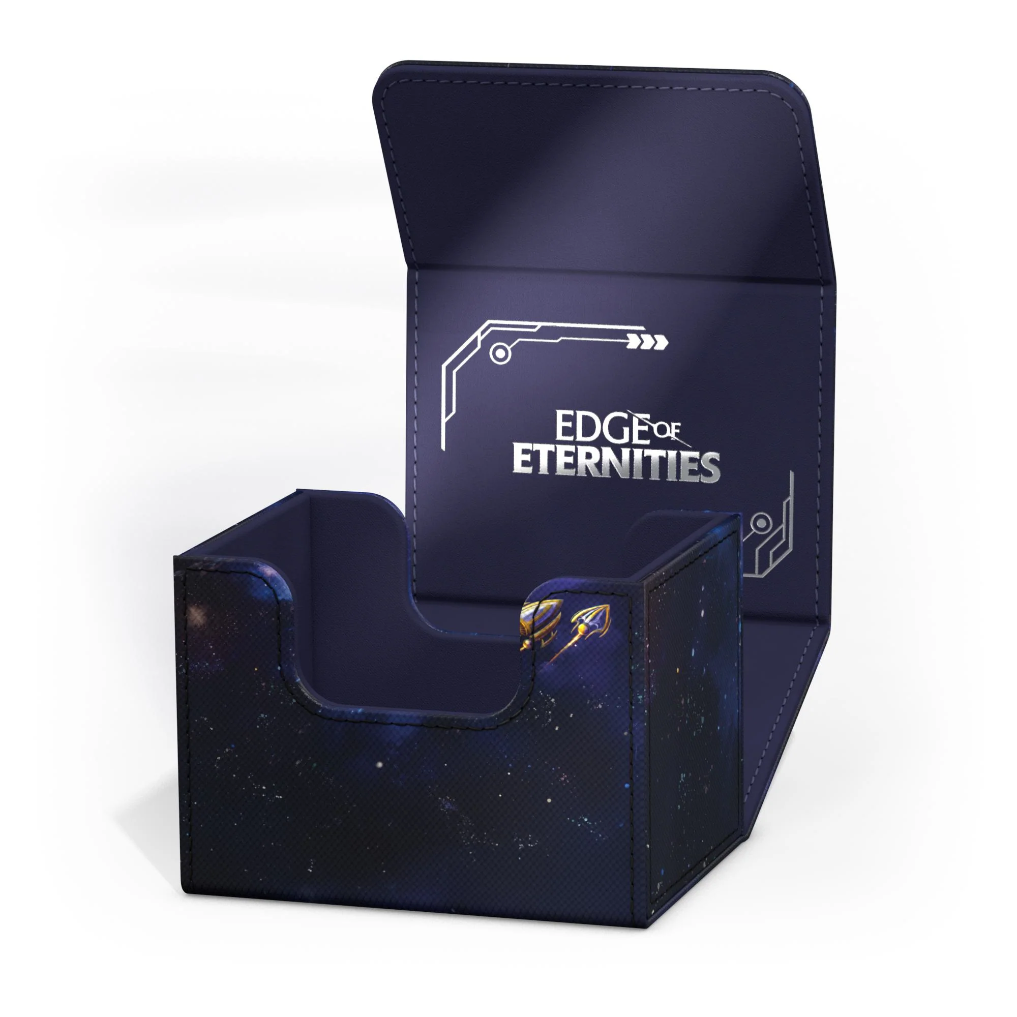 Ultimate Guard MTG Sidewinder Xenoskin Deck Case - 100+ - Edge of Eternities - Gemstone Caverns - Image 2