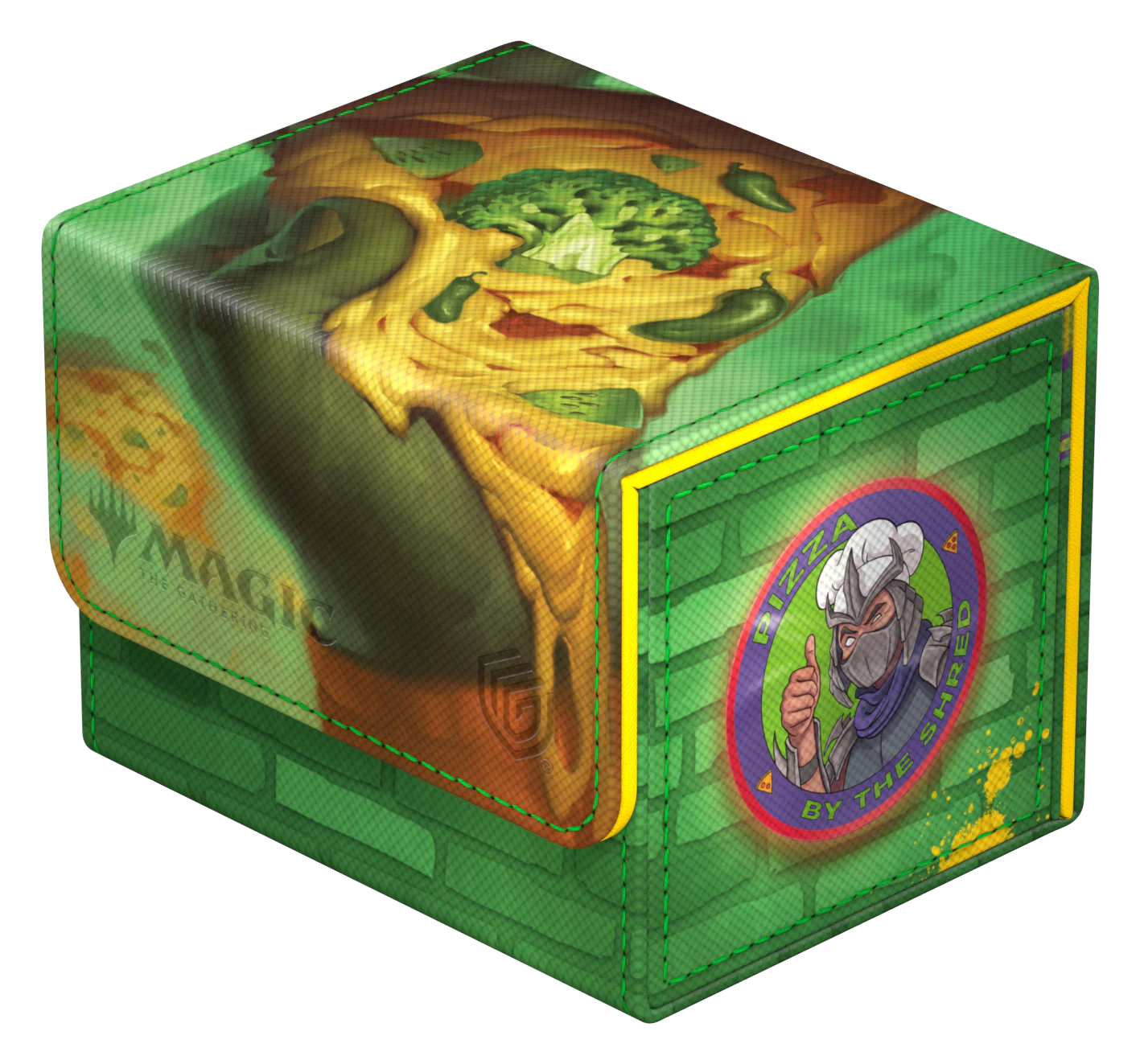 Ultimate Guard MTG Sidewinder XenoSkin Deck Case - 100+ - Teenage Mutant Ninja Turtles - Pizza Forest