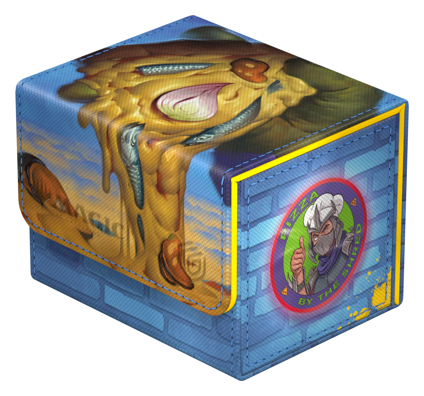 Ultimate Guard MTG Sidewinder XenoSkin Deck Case - 100+ - Teenage Mutant Ninja Turtles - Pizza Island