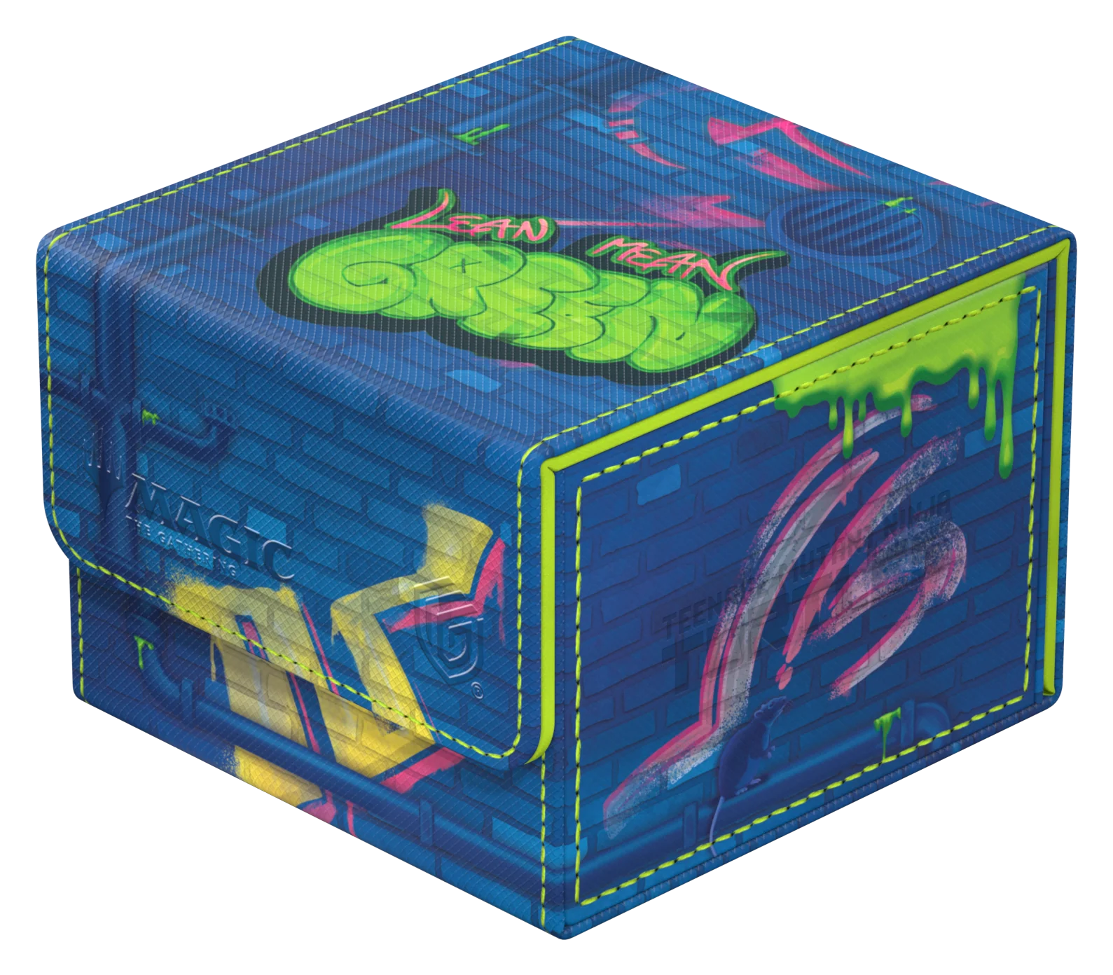 Ultimate Guard MTG Sidewinder XenoSkin Deck Case - 133+ - Teenage Mutant Ninja Turtles - Sewer Walls