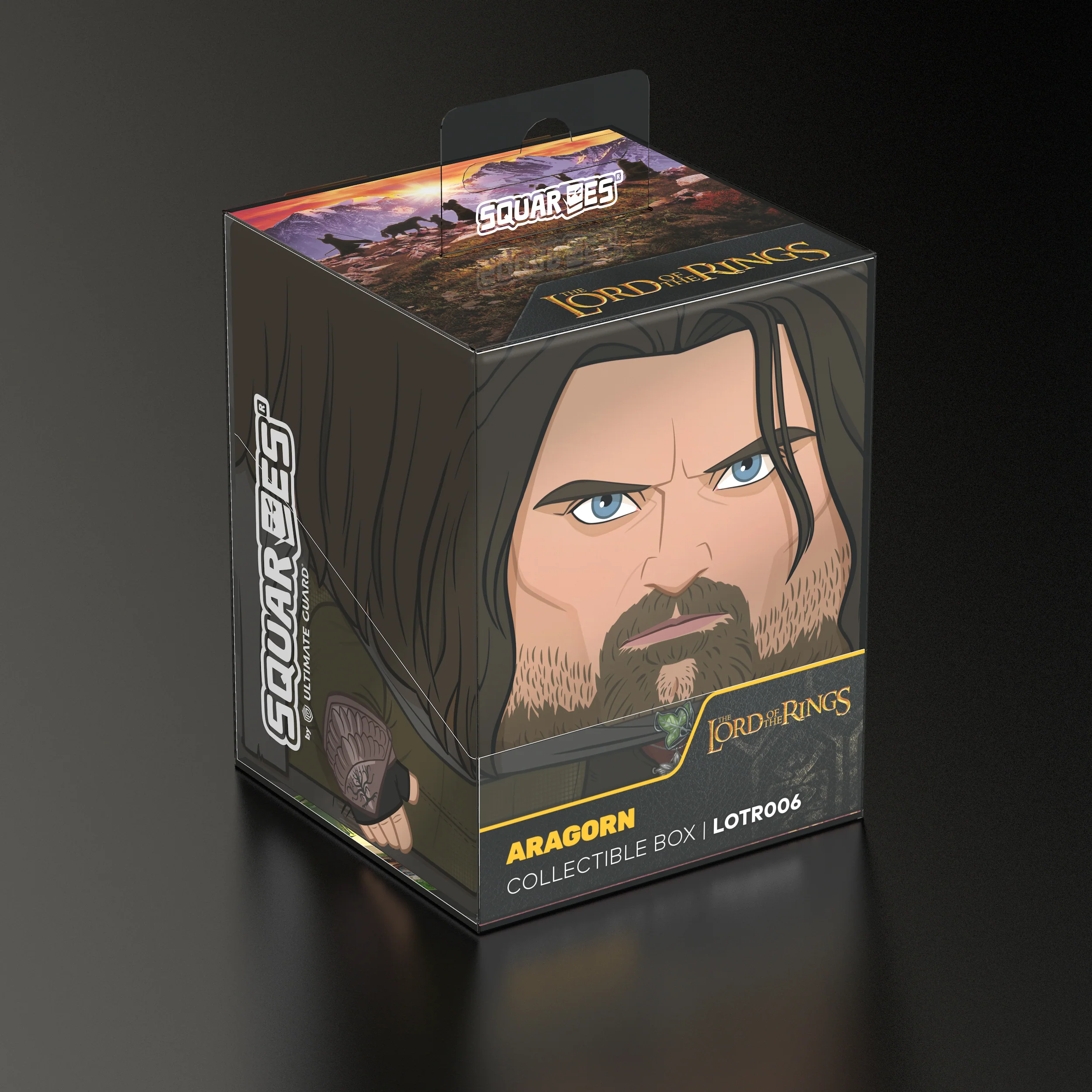 Ultimate Guard MTG Squaroes Deck Box - 100 - Lord of the Rings - Aragorn