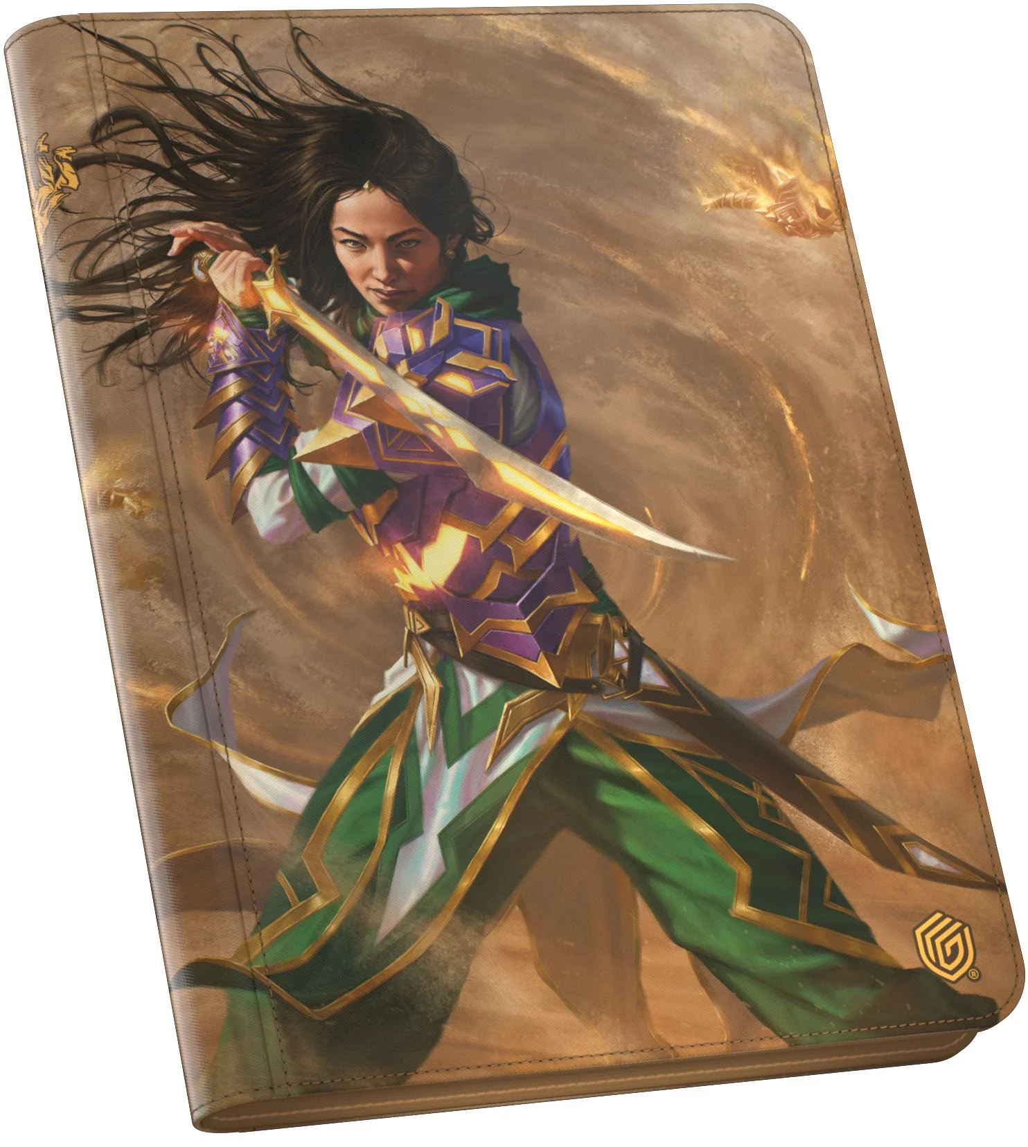 Ultimate Guard MTG Zipfolio 360 Xenoskin Binder - 18-Pocket - Tarkir: Dragonstorm - Descendant of Storms