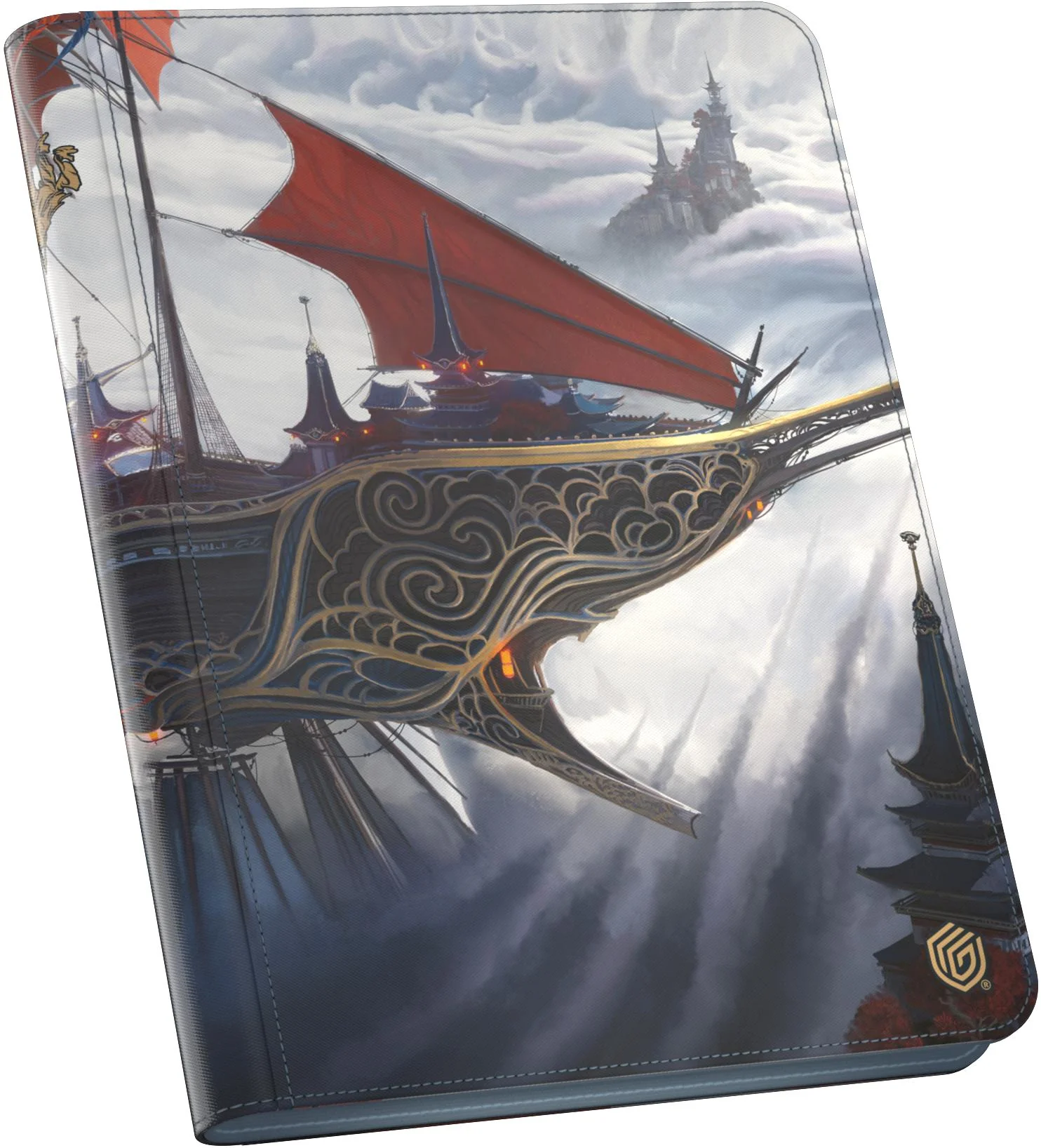 Ultimate Guard MTG Zipfolio 360 Xenoskin Binder - 18-Pocket - Tarkir: Dragonstorm - Mystic Monastery